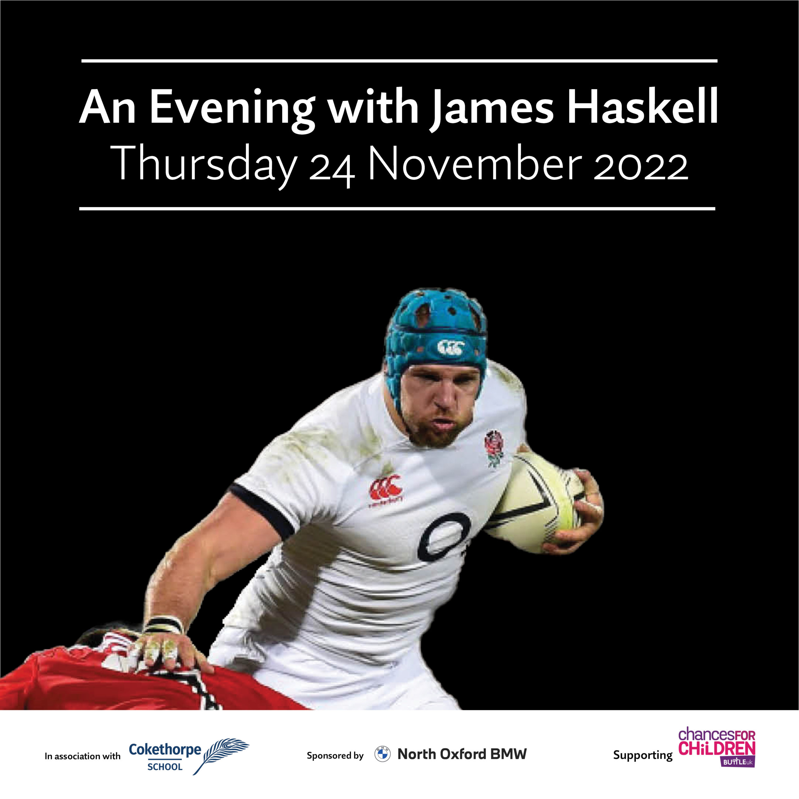 Evening with James Haskell 2022