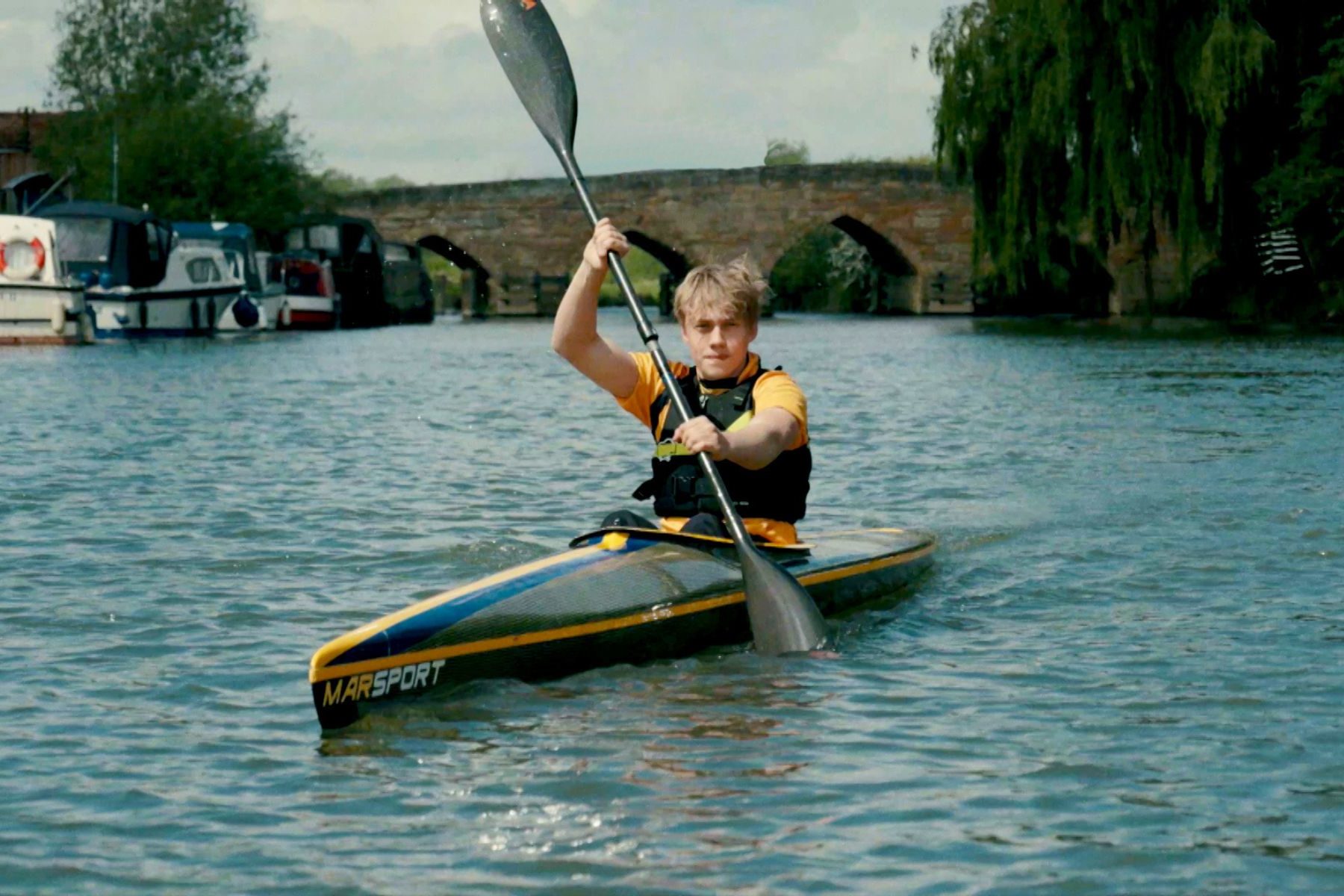 Cokethorpe Senior pupil kayaking - exceptional breadth on offer - A co-educational Prep and Senior School