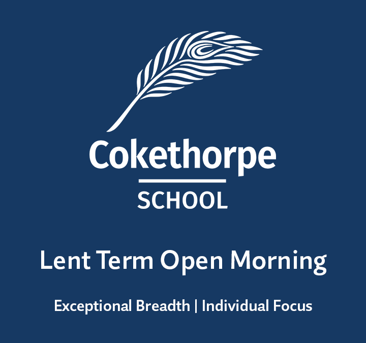 Lent Term Open Morning 2024