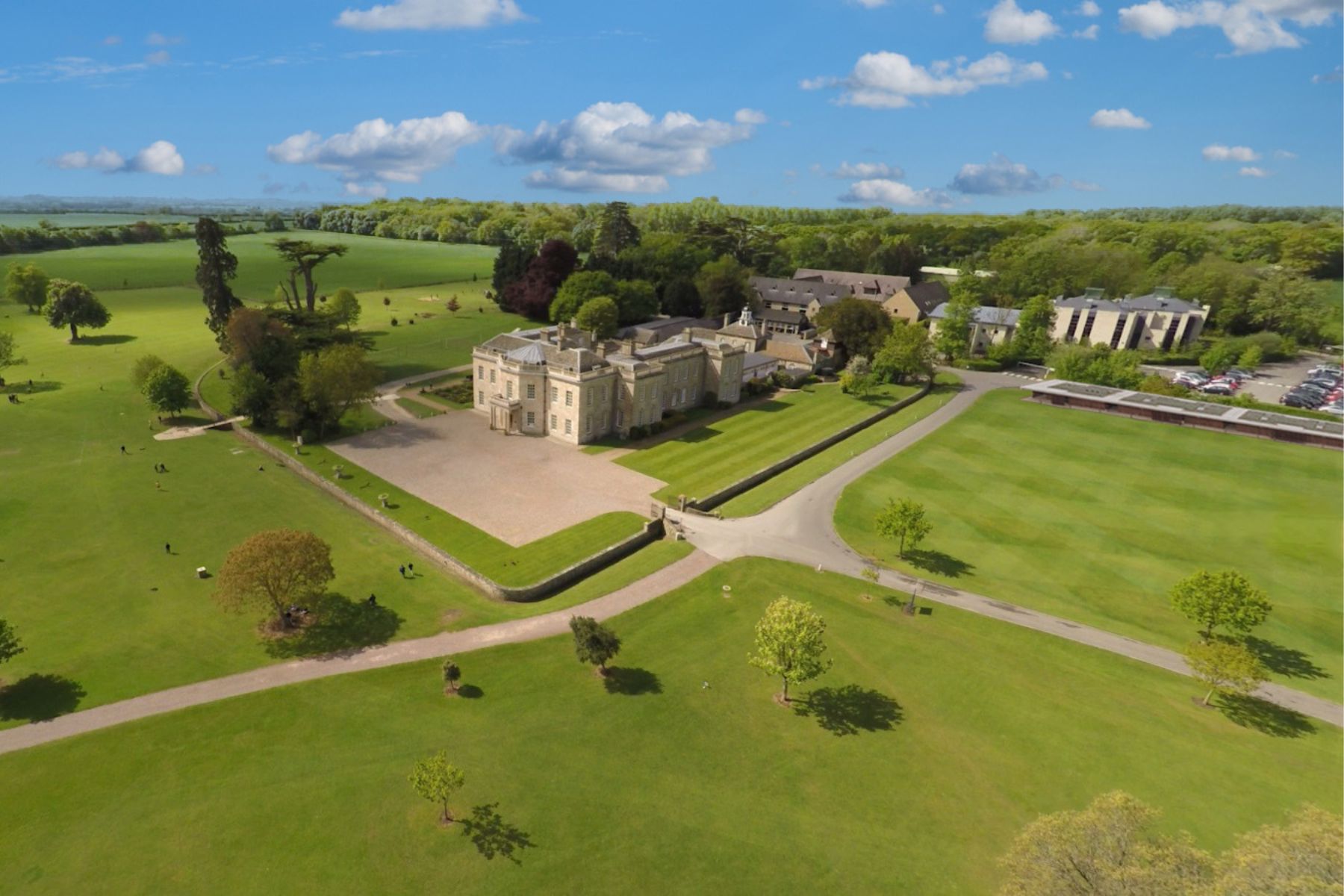 Aerial photo of Cokethorpe School - Welcome from the Headmaster - A co-educational Prep and Senior School