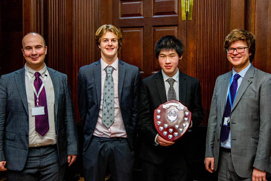 Winners of the Young Musician of the Year competition at Cokethorpe with the judges - News