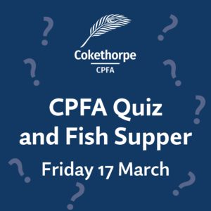 CPFA Quiz and Fish Supper