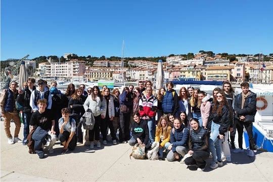 French Exchange Fourth Form Pupils April 2023