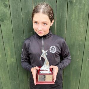 Midlands South County Champion 2023 - Ava on par