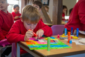 Aston and Cote Primary pupils