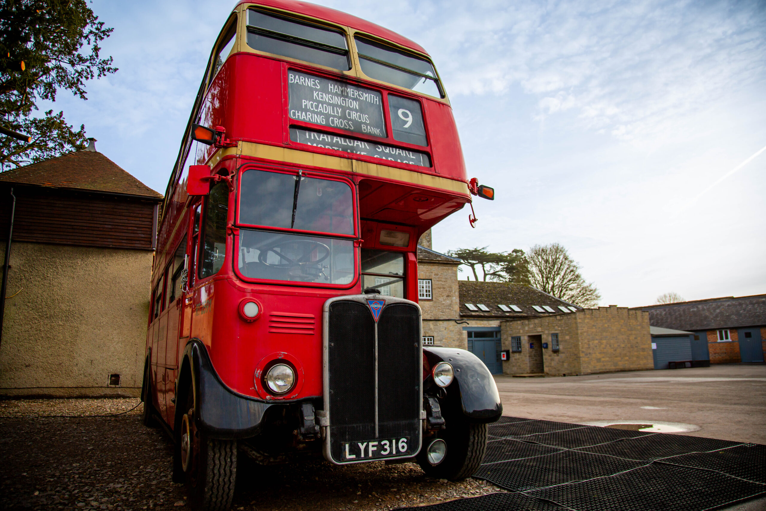 Fifth Form Common Room - Red London Bus