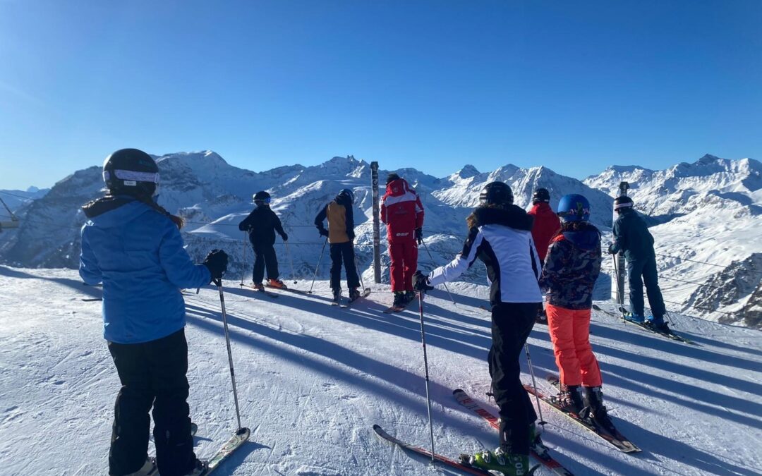A Wonderful skiing trip in the Alps