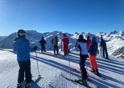 A Wonderful skiing trip in the Alps