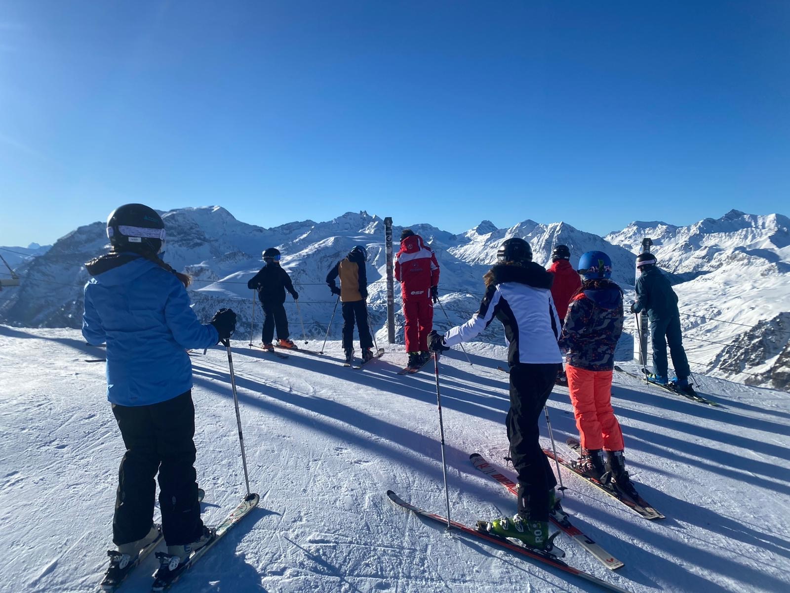 Ski trip in the Alps