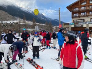 Skiing in Val Cenis