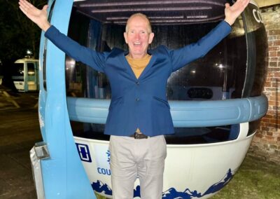 Eddie the Eagle Soars into Charity Dinner