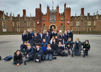 Year 6 Hold Court at Tudor Palace