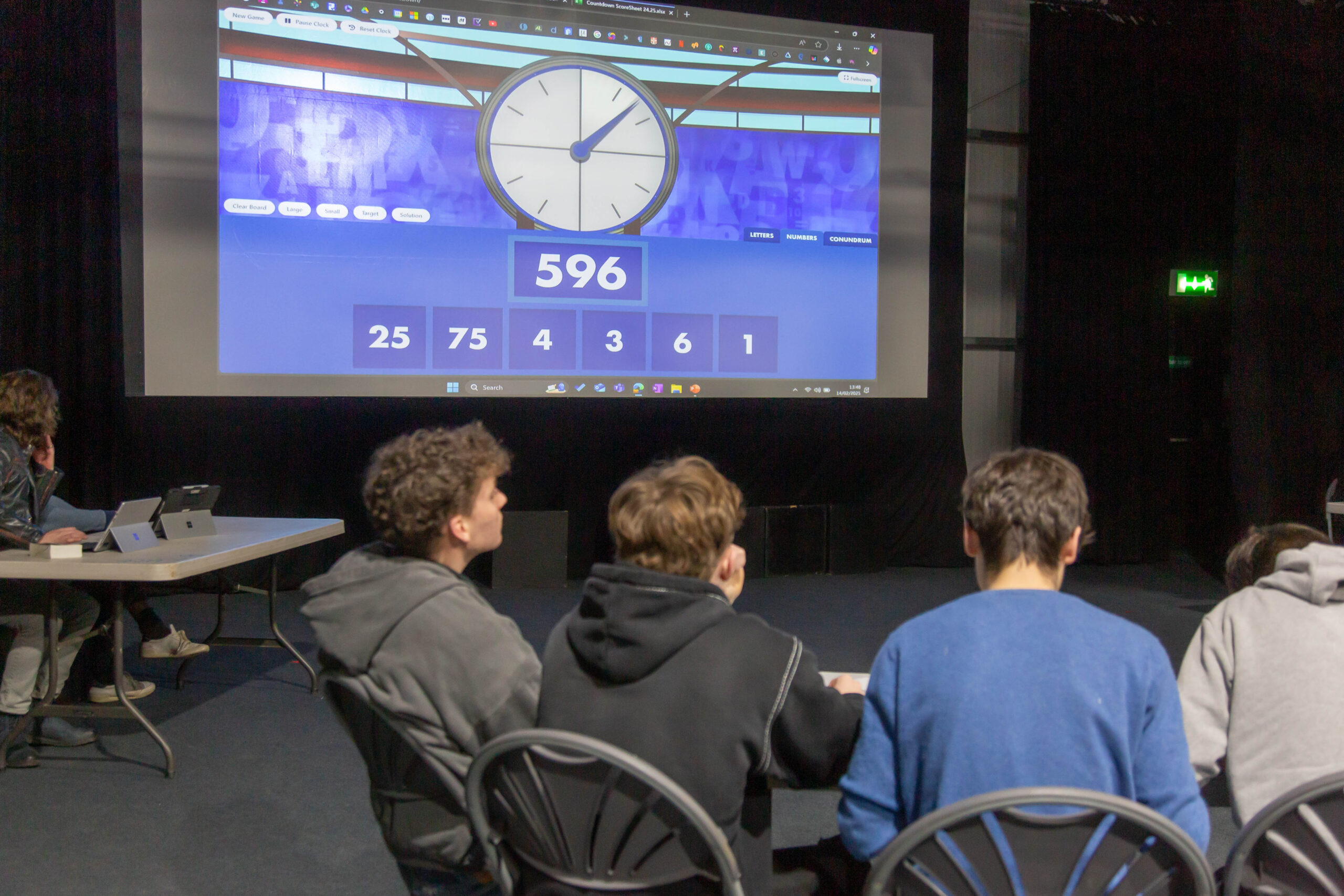 A Countdown to the Conundrum