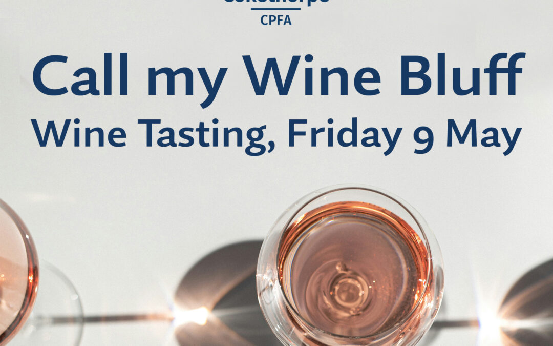 CPFA Call my Wine Bluff – Wine Tasting