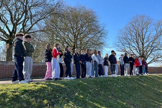 Third Form Battlefields trip