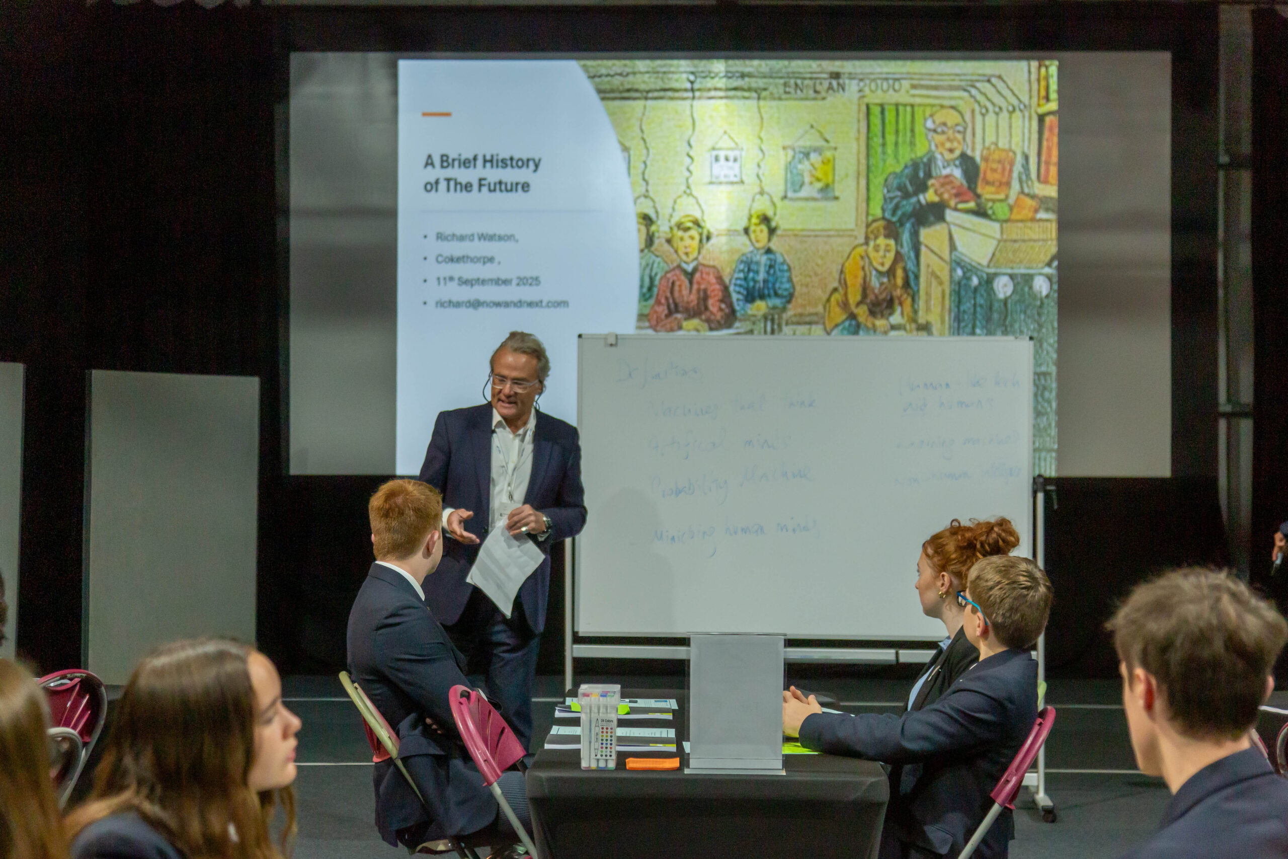 Dr Richard Watson at Scholars Symposium A Scholarly Symposium