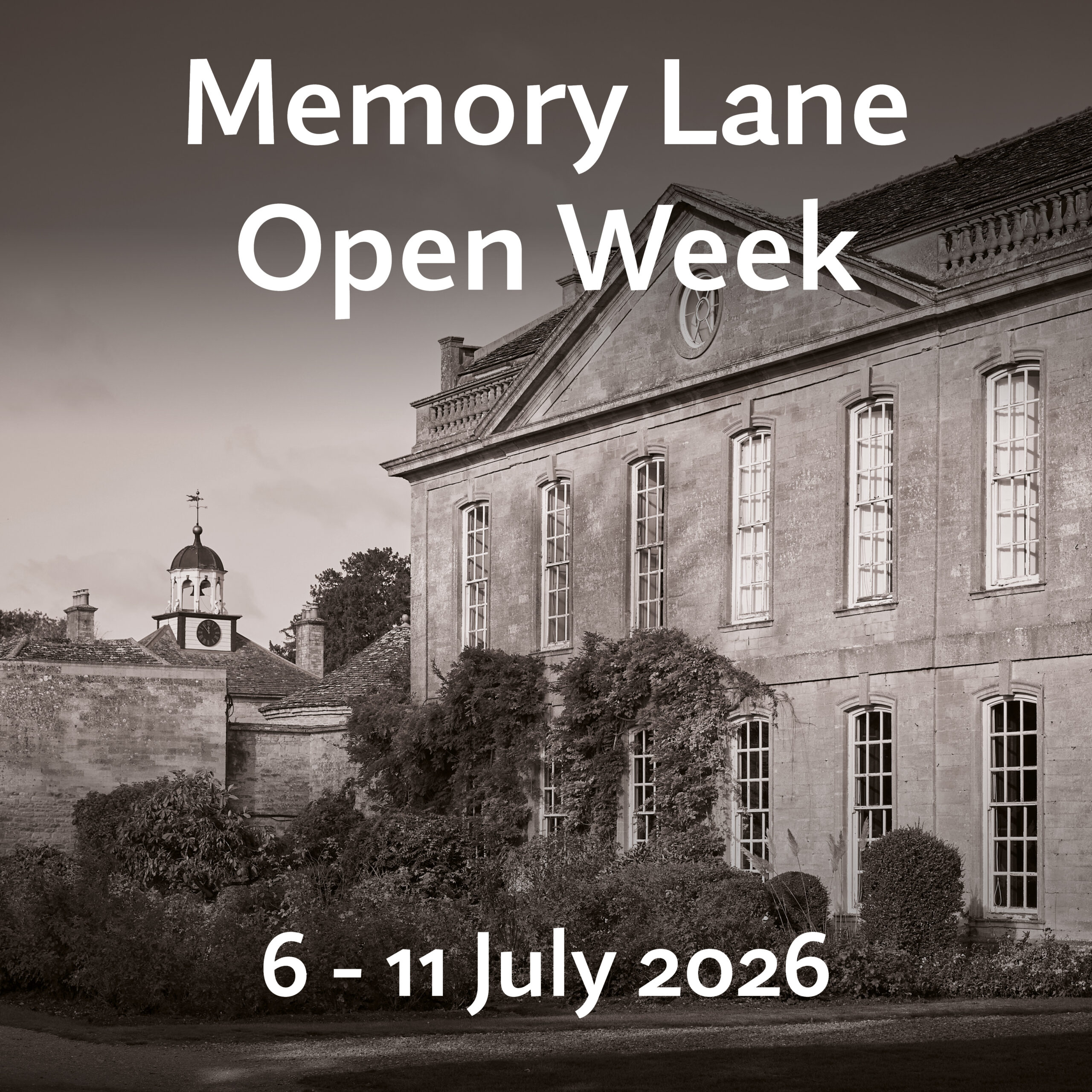 Memory Lane Open Week