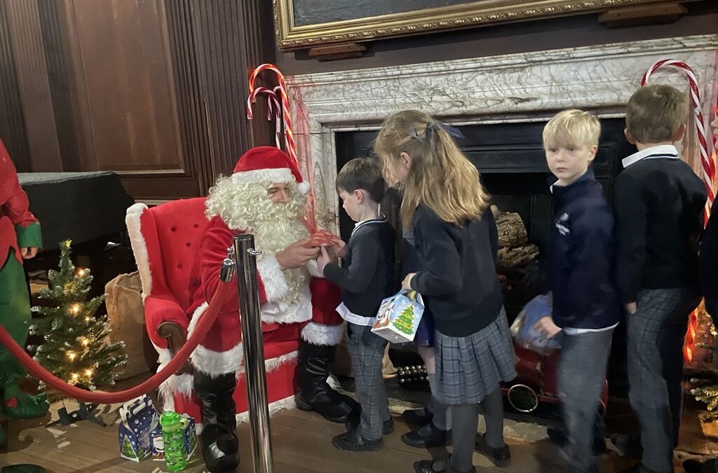 Father Christmas Surprise Appearance