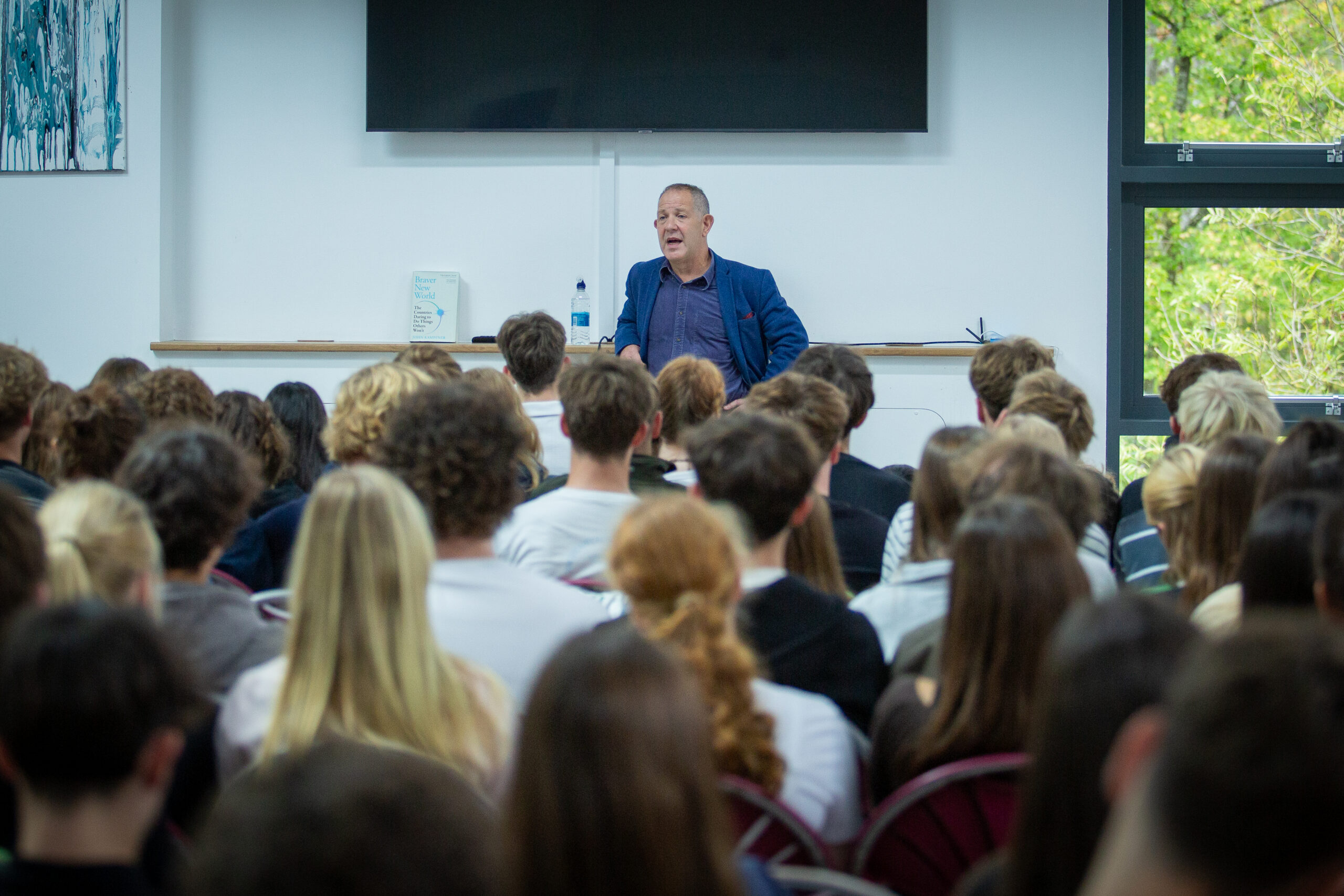 John Kampfner at Cokethorpe Enlightenment Lecture